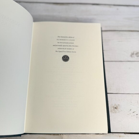 Summer's Lease John Mortimer SIGNED First Edition 1988 Franklin Library Leather - Picture 7 of 15